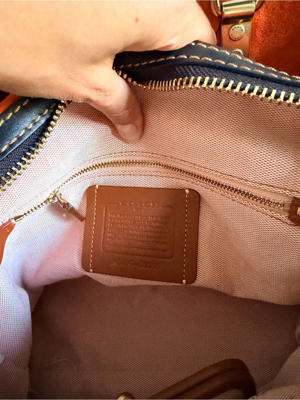 Coach Rogue Patchwork Handbag - Picture 8 of 12